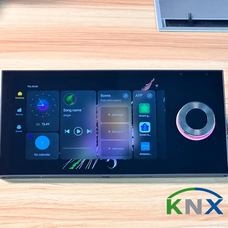 Home Automation System Design - 8인치 IPS 스크린 1280*800, M20-KNX 홈
