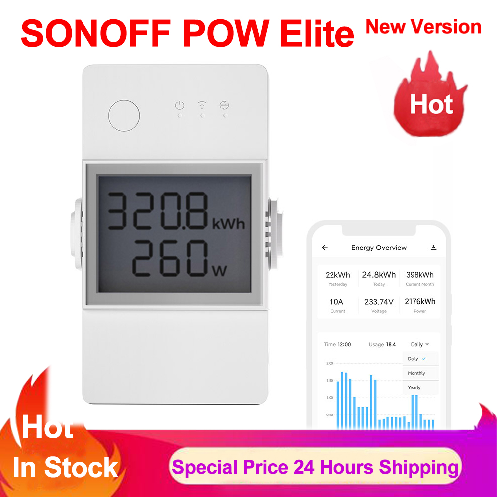 Sonoff Basic Switch - SONOFF POW Elite 스마트 전력 측정