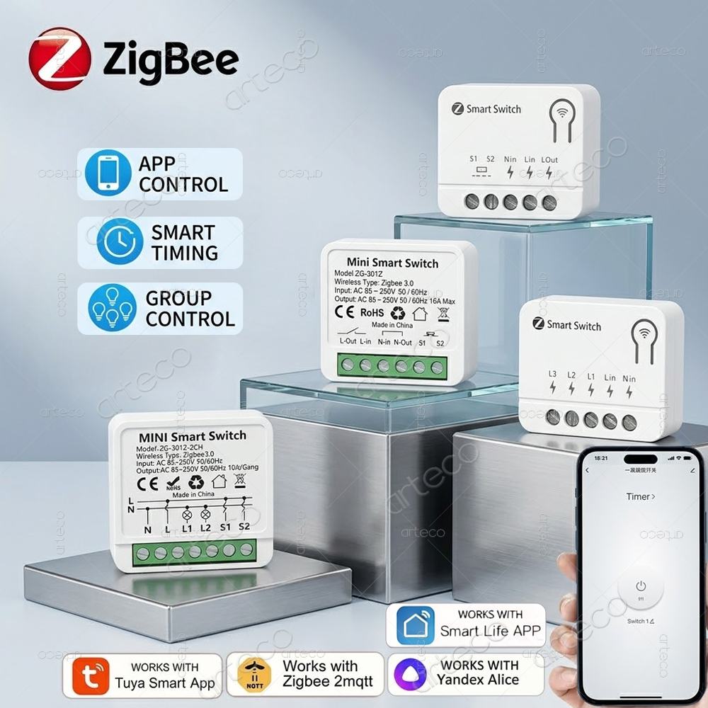 Smart Home Automation Diy - Tuya Zigbee 미니 DIY 스마트 스위치