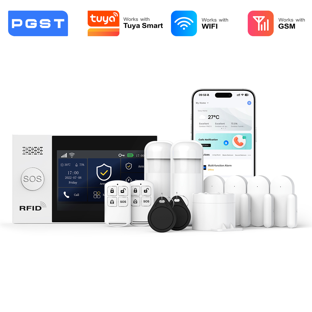 Smart Home Automation Diy - PGST 2G GSM WiFi 알람 시스템