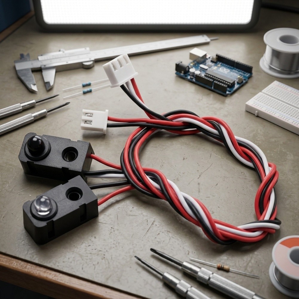 Home Automation System Diy - 4쌍 적외선 빔 센서 키트, 관통형