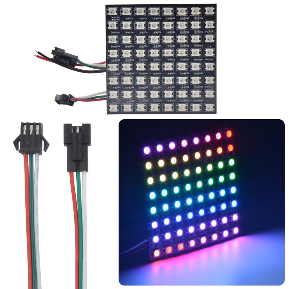 Rgb Led Matrix 8X8 - RGB 매트릭스 개별 주소 지정 가능