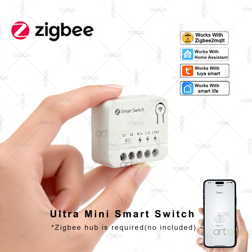 Smart Home Automation Diy - Zigbee 미니 차단기 DIY 스마트 스위치