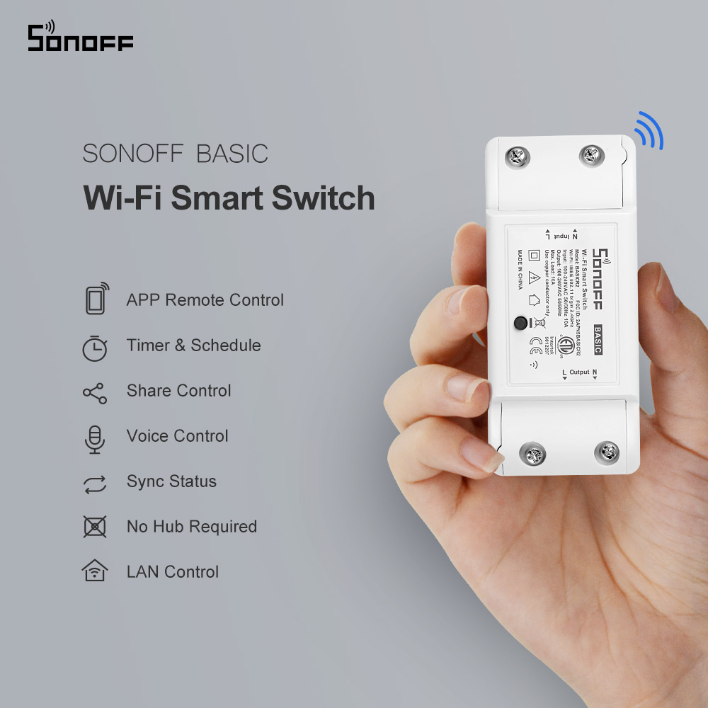 Itead SONOFF 기본 R2 미니 DIY 모듈 W - Sonoff Basic Switch 리뷰 및 가격