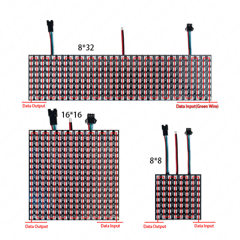 LED 디지털 픽셀 스크린 WS2812B SMD 505 - Rgb Led Matrix 8X8 리뷰 및 가격