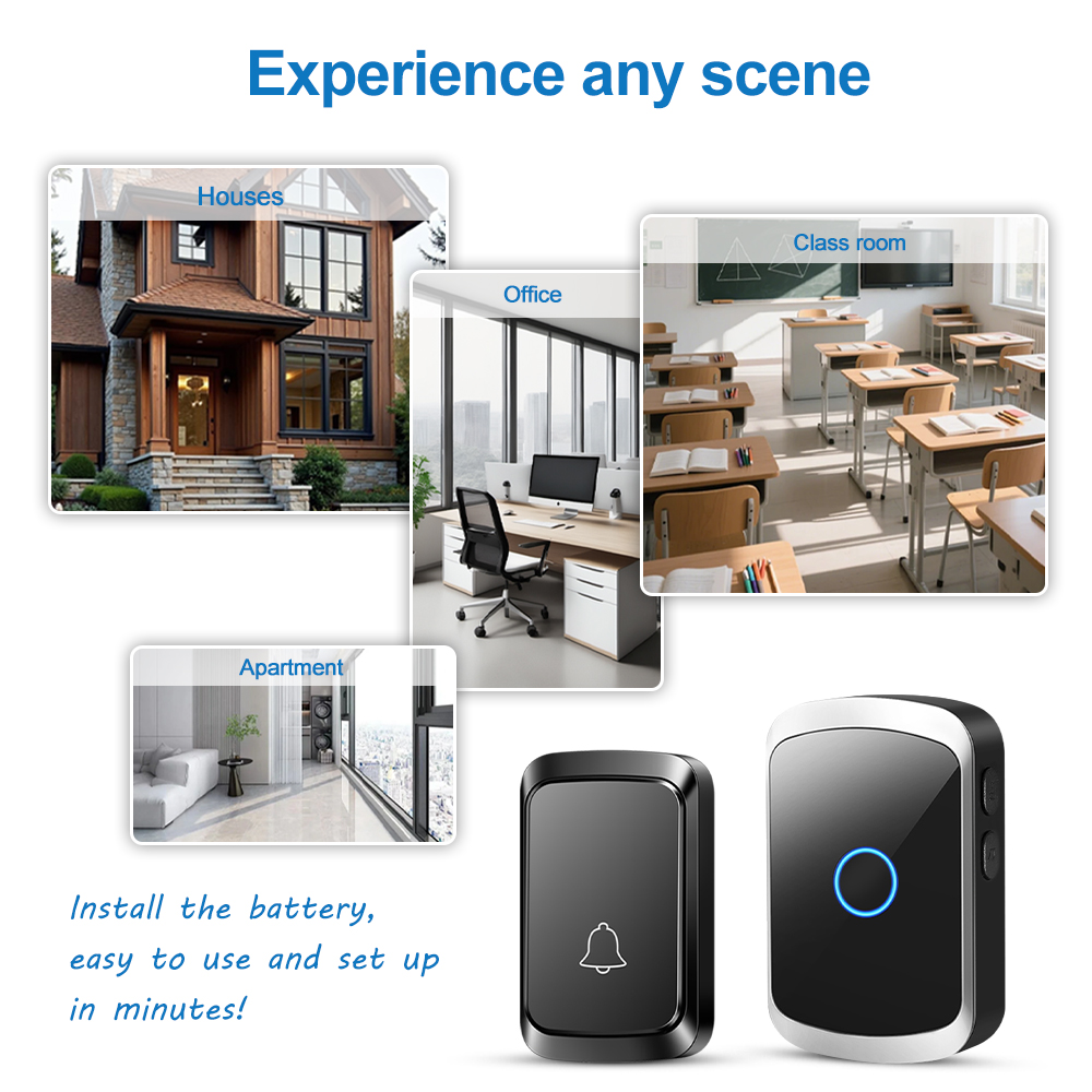 스마트 무선 초인종 도어 차임 키트 소켓 불필요 300 - Smart Home Automation Diy 리뷰 및 가격