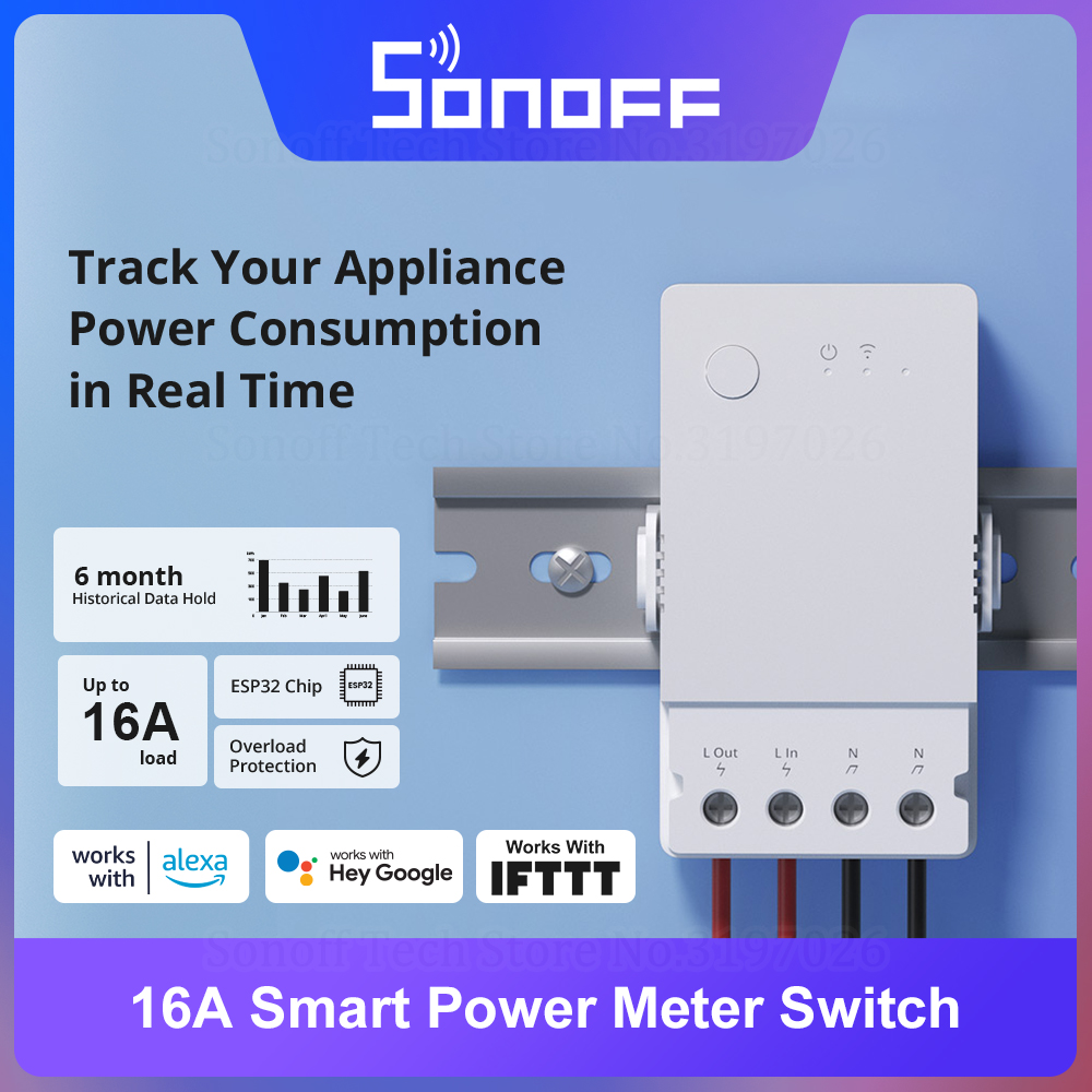 SONOFF POW Origin 16A 스마트 파워 미 - Sonoff Basic Switch 리뷰 및 가격