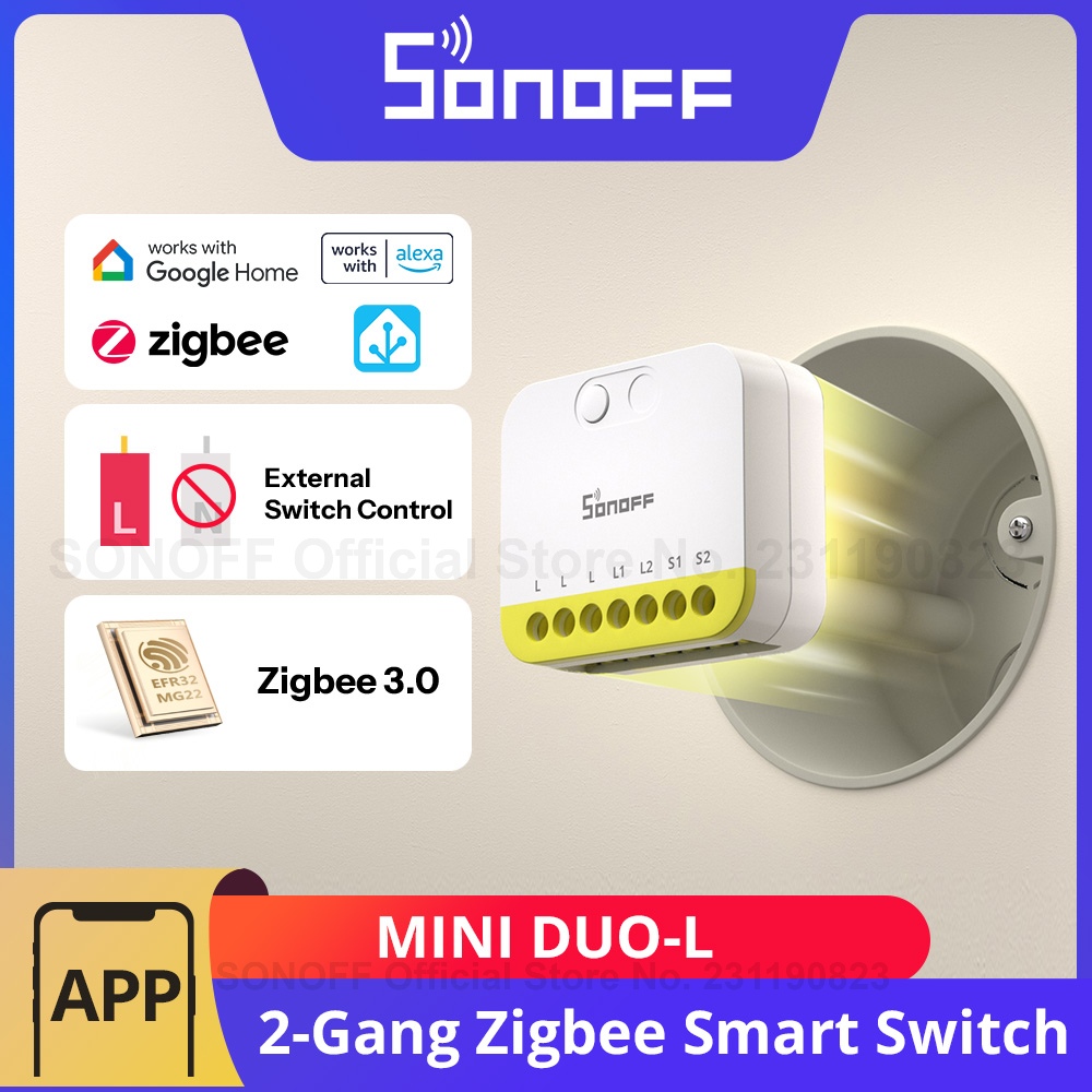 SONOFF MINI DUO-L 2-채널 Zigbee  - Sonoff Basic Switch 리뷰 및 가격