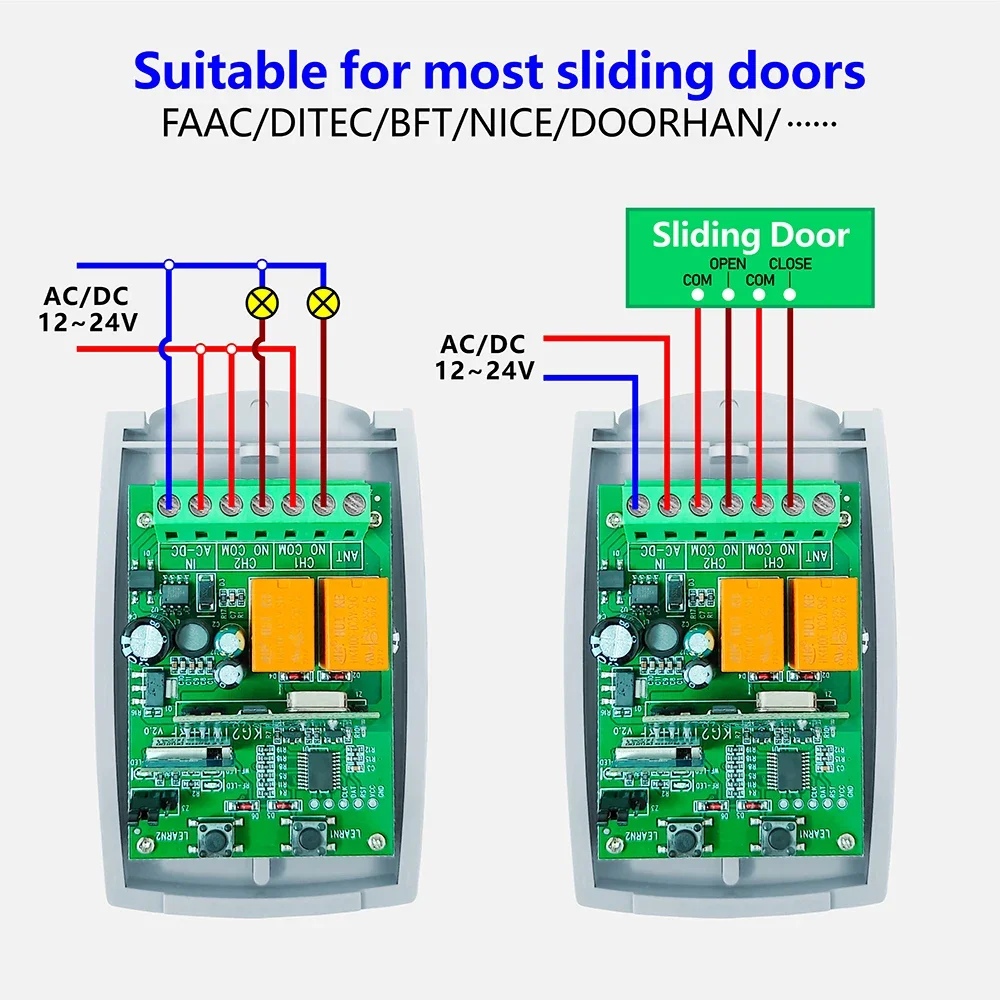 WiFi RF 차고 게이트 슬라이딩 도어 오프너 투야  - Home Automation Systems Diy 리뷰 및 가격