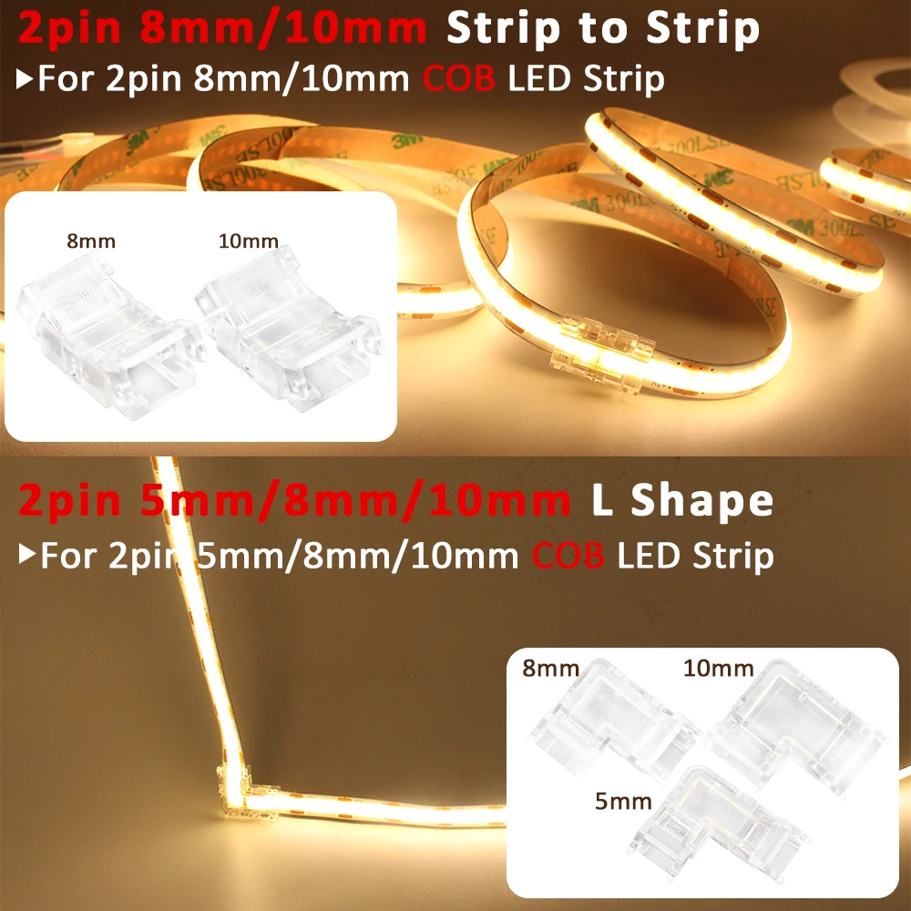 5PCS LED 스트립 커넥터 COB SMD 2Pin  - Rgb Led Matrix 8X8 리뷰 및 가격