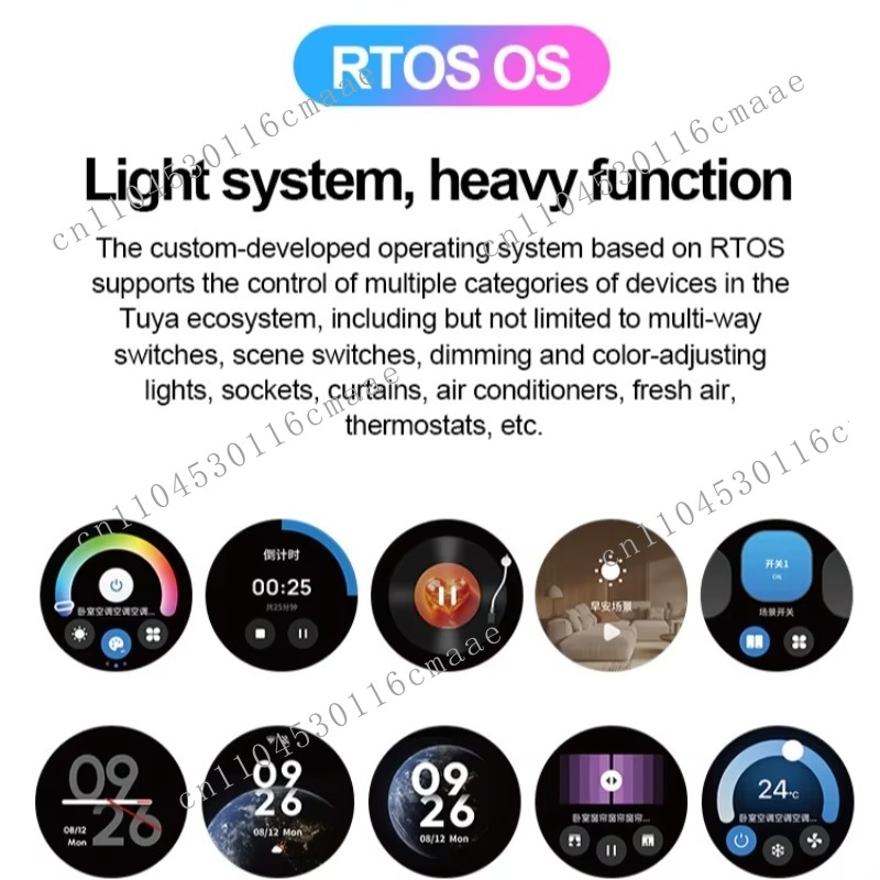 홈 오토메이션 시스템 스마트 노브 터치 스크린 1.6인 - Home Automation System Design 리뷰 및 가격