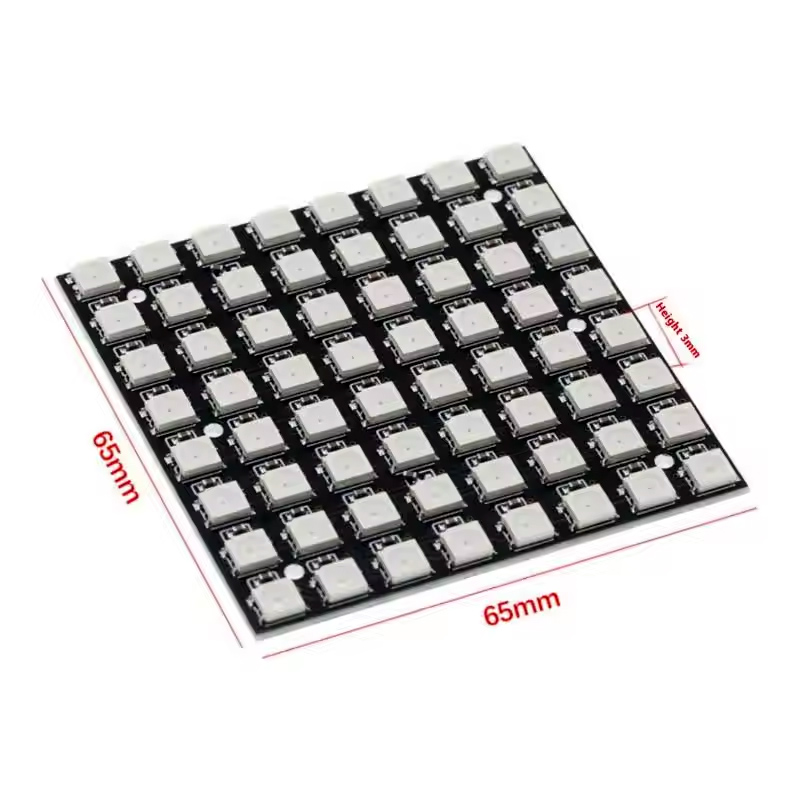 WS2812 LED 5050 RGB 8x8 64비트 L - Rgb Led Matrix 8X8 리뷰 및 가격