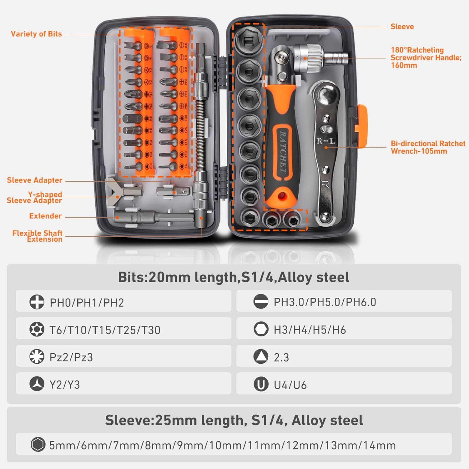 싱갈론 38-in-1 다기능 라쳇 스크류드라이버 키트, - Home Automation System Diy 리뷰 및 가격