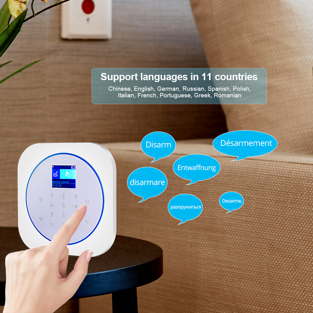 KERUI G12 홈 보안 경보 시스템 GSM 연결 모 - Smart Home Automation Diy 리뷰 및 가격