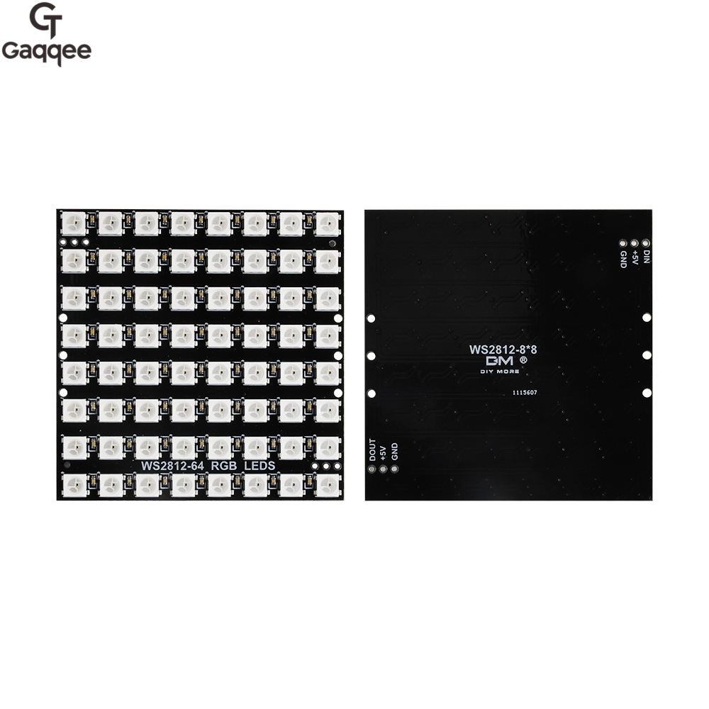 WS2812 LED 5050 RGB 8x8 64비트 L - Rgb Led Matrix 8X8 리뷰 및 가격
