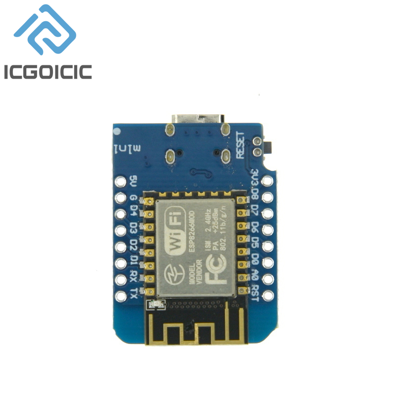 WeMos용 D1 미니 NodeMcu 사물 인터넷 개발 - Esp8266 Nodemcu Board 리뷰 및 가격