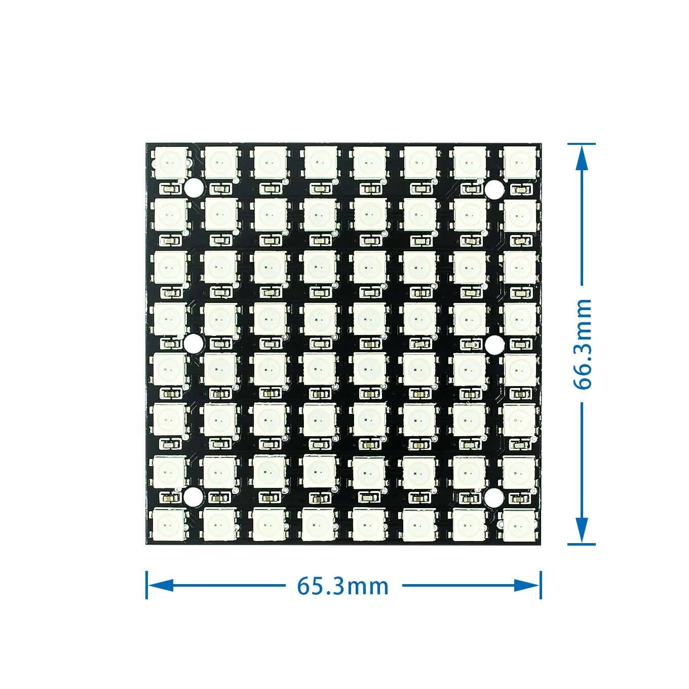 WS2812 5050 RGB 8X8 4 16 25 64 - Rgb Led Matrix 8X8 리뷰 및 가격