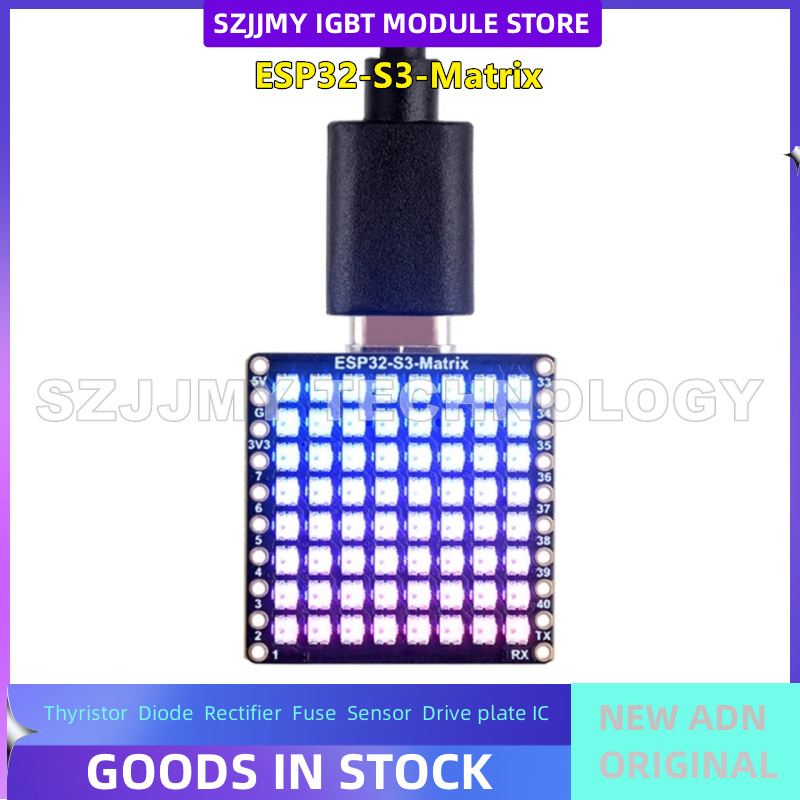 새 제품 재고 있음 ESP32-S3 미니 개발 보드,  - Rgb Led Matrix 8X8 리뷰 및 가격