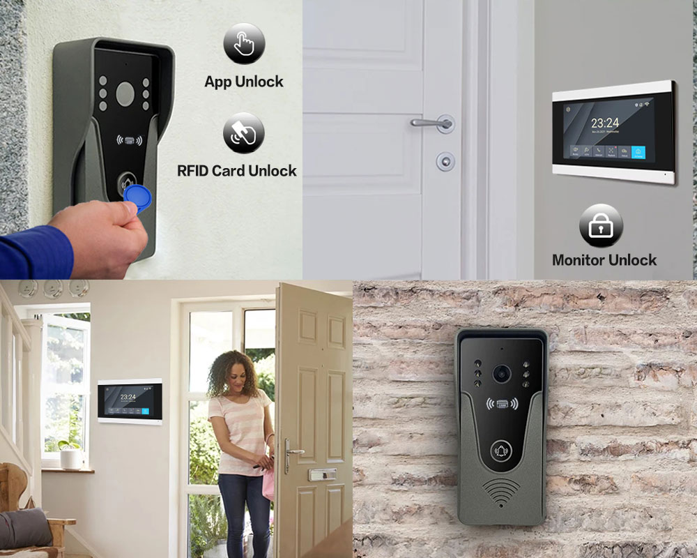 투야 1080P 컬러 터치 스크린 무선 와이파이 비디오 - Smart Home Automation Diy 리뷰 및 가격