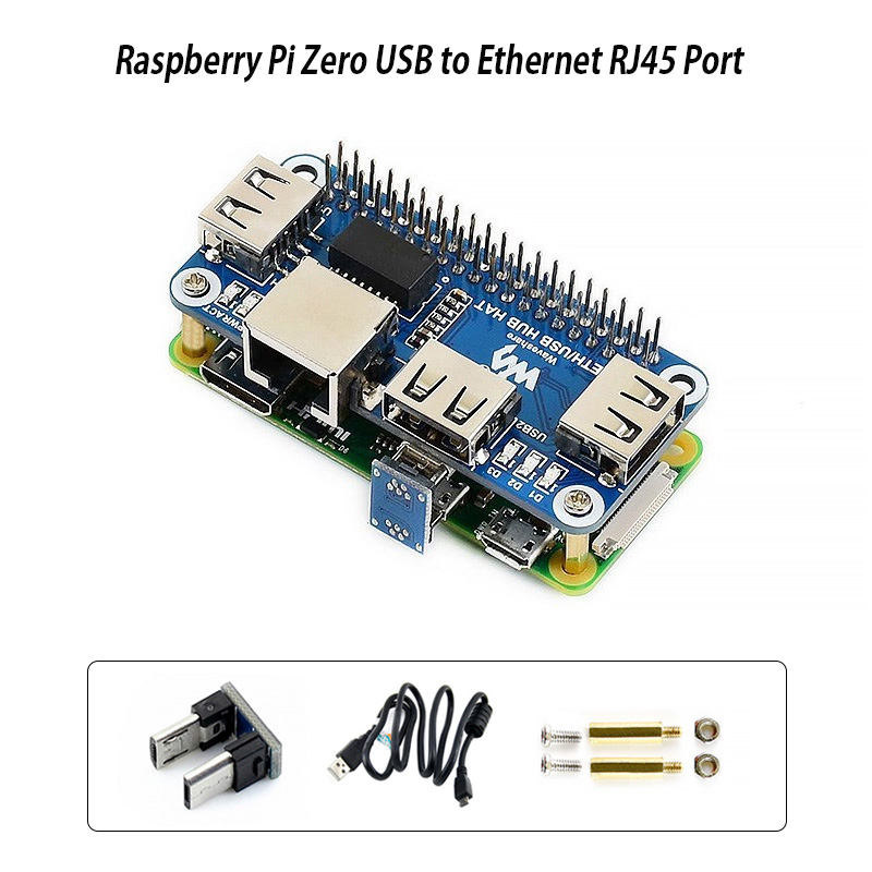 라즈베리 파이 USB-이더넷 RJ45 네트워크 포트 허 - Pi Zero W Board 리뷰 및 가격