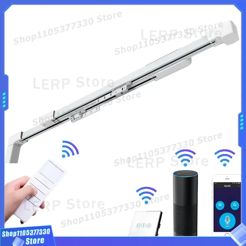 스마트 전동 커튼 트랙 모터라이즈드 레일 시스템 - 홈 - Home Automation System Design 리뷰 및 가격