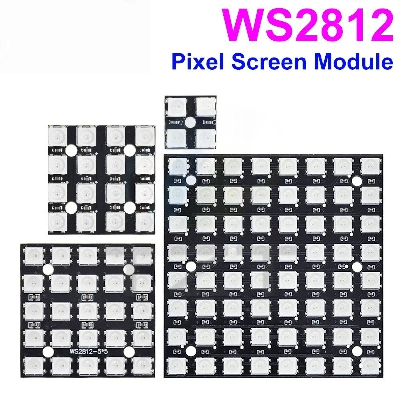 신제품 WS2812 LED 5050 RGB 8x8 LE - Rgb Led Matrix 8X8 리뷰 및 가격