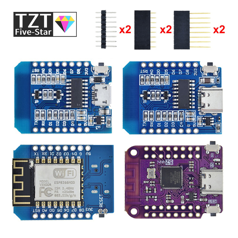 WeMos D1 Mini Pro V3.0 NodeMcu - Esp8266 Nodemcu Board 리뷰 및 가격